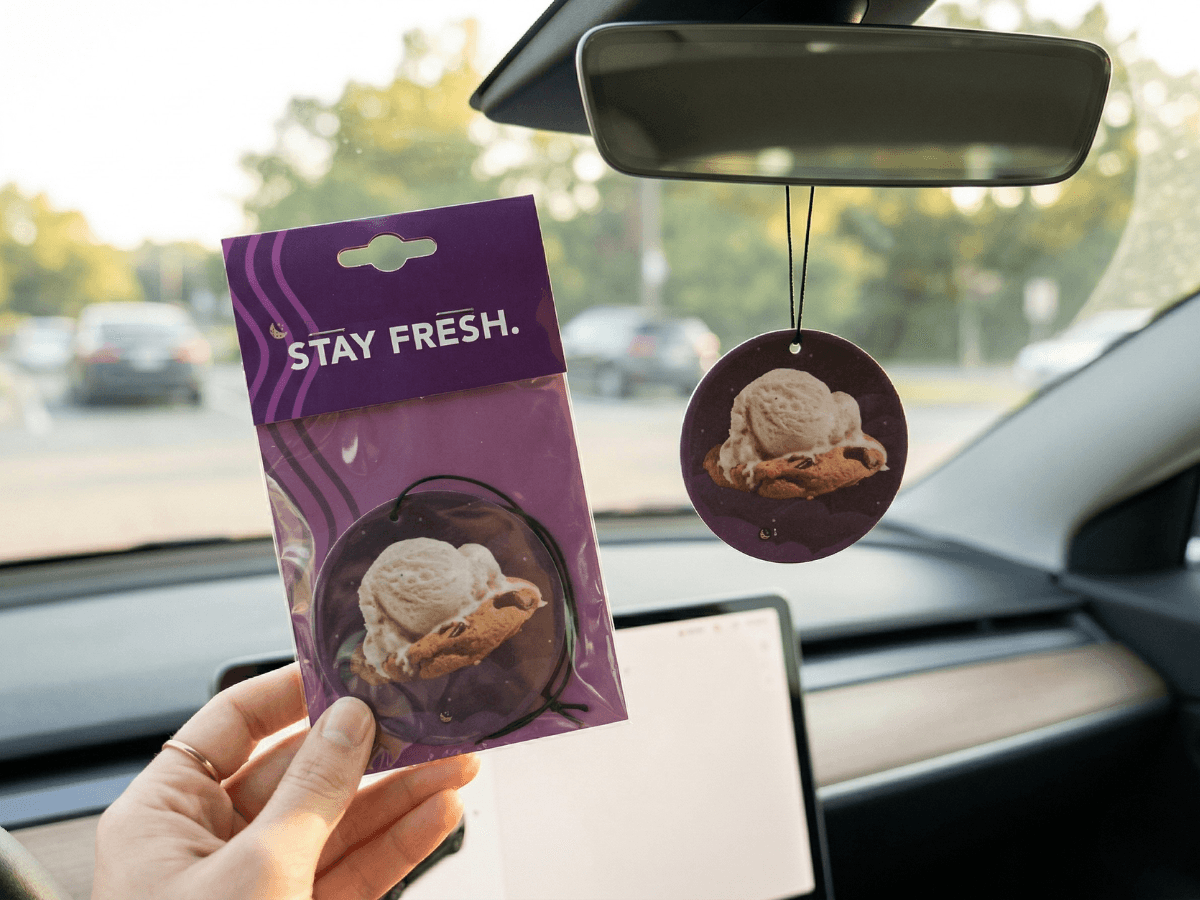 Custom Air Freshener — A Cult-Favorite Late-Night Dessert Brand