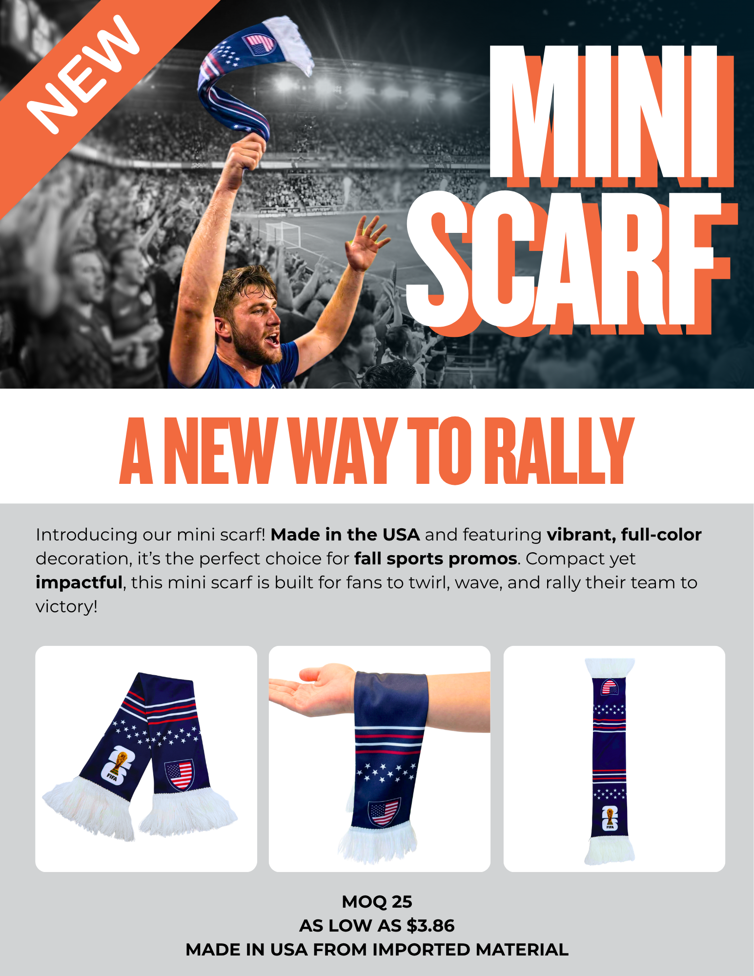 Mini Cheer Scarf flyer preview